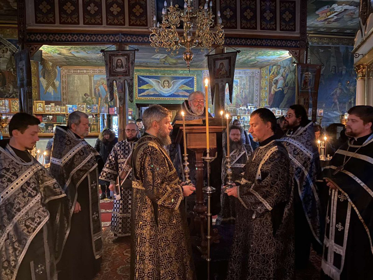 В нашем храме совершена первая Пассия